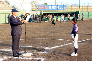 「ピノキオ薬局杯秋季学童軟式野球大会」が無事終了しました。